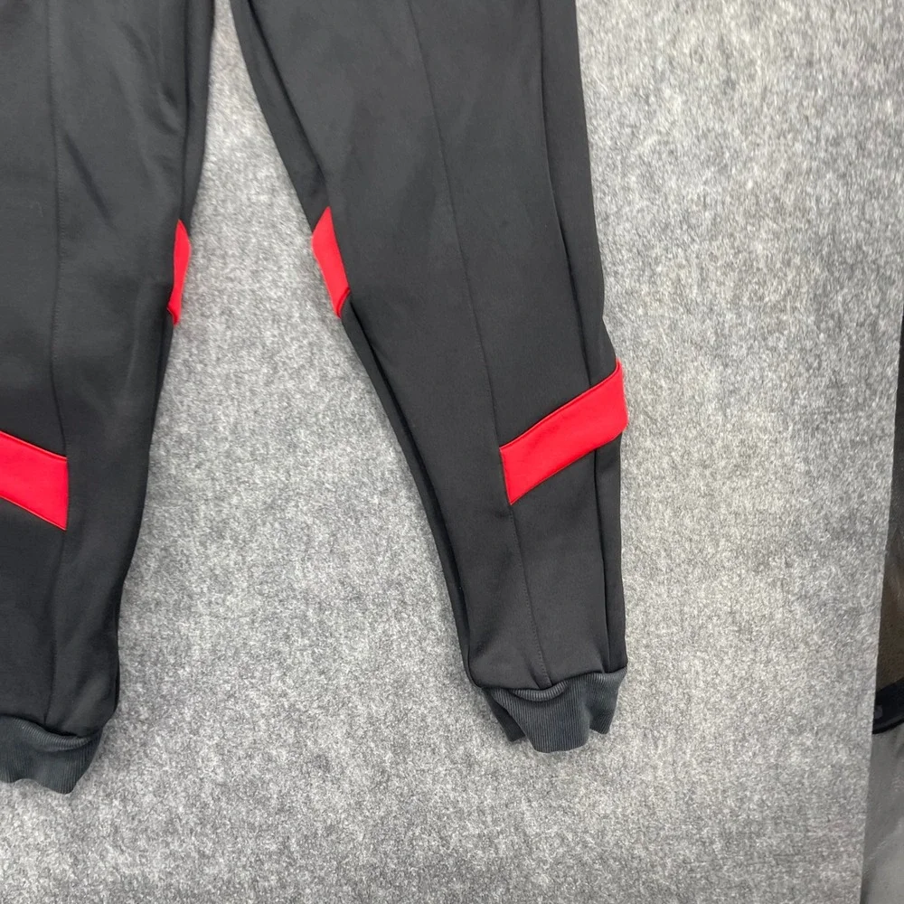The Marathon Clothing Track Pants Mens Small  Black Red Joggers Puma TMC